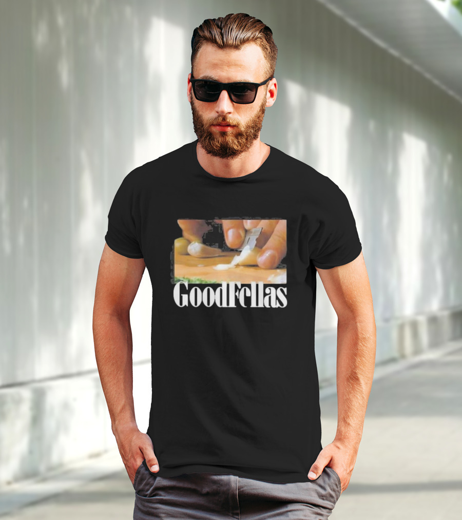 Goodfellas Garlic Slicing Scene T-Shirt