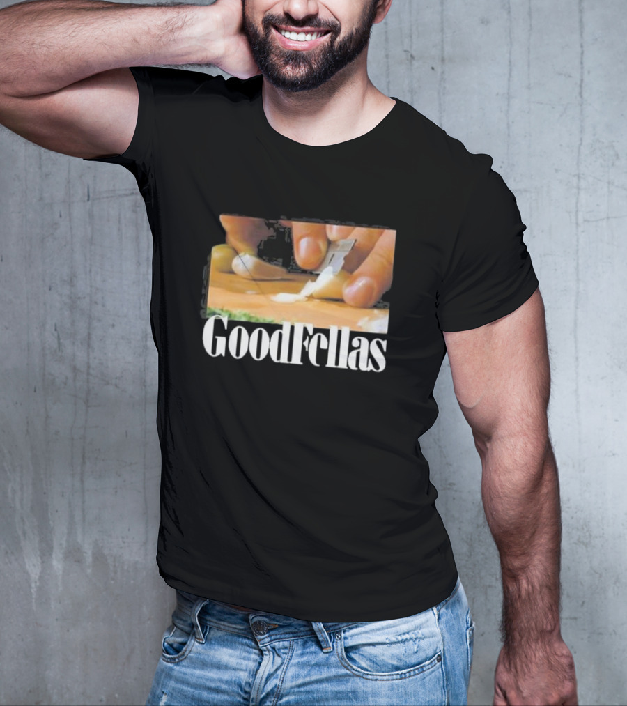 Goodfellas Garlic Slicing Scene T-Shirt