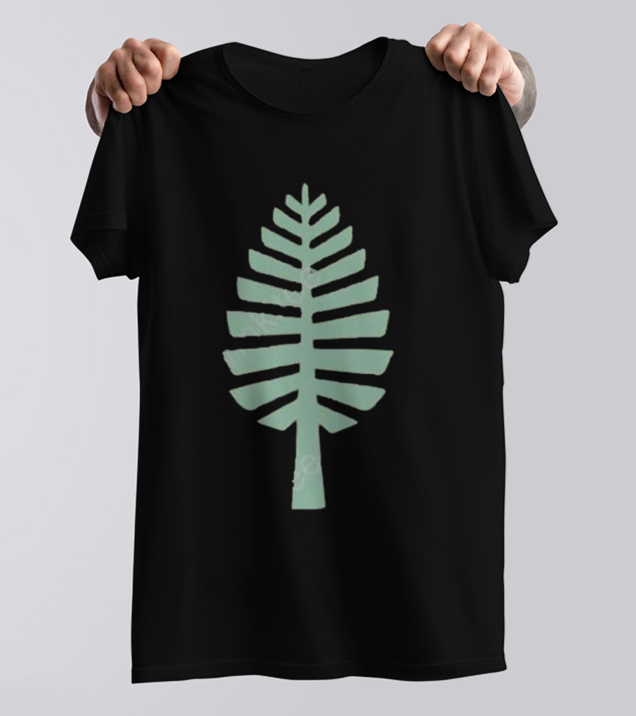 Lone Pine Tree Silhouette Fade T-Shirt