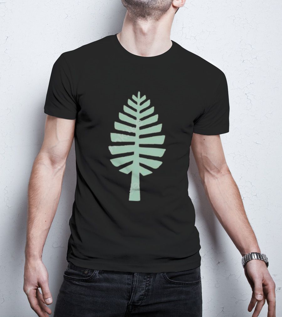 Lone Pine Tree Silhouette Fade T-Shirt