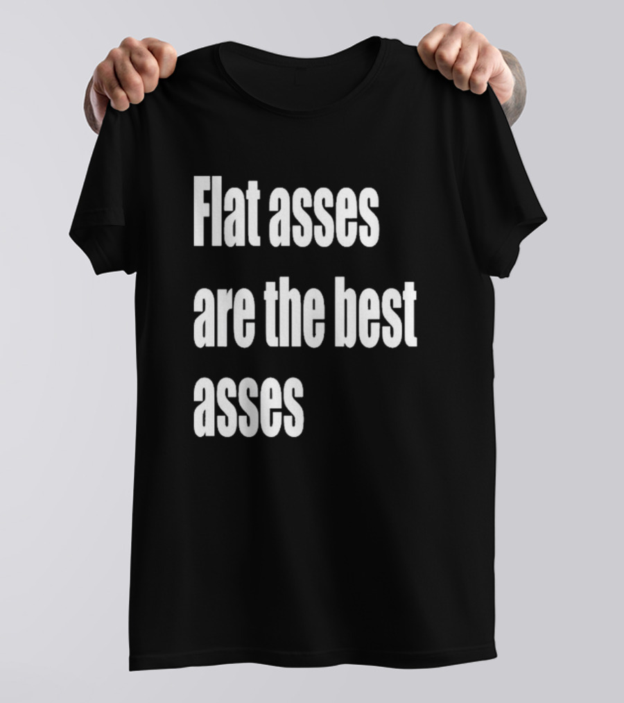 Flat Asses Are The Best Asses Rocky Toonzies T-Shirt