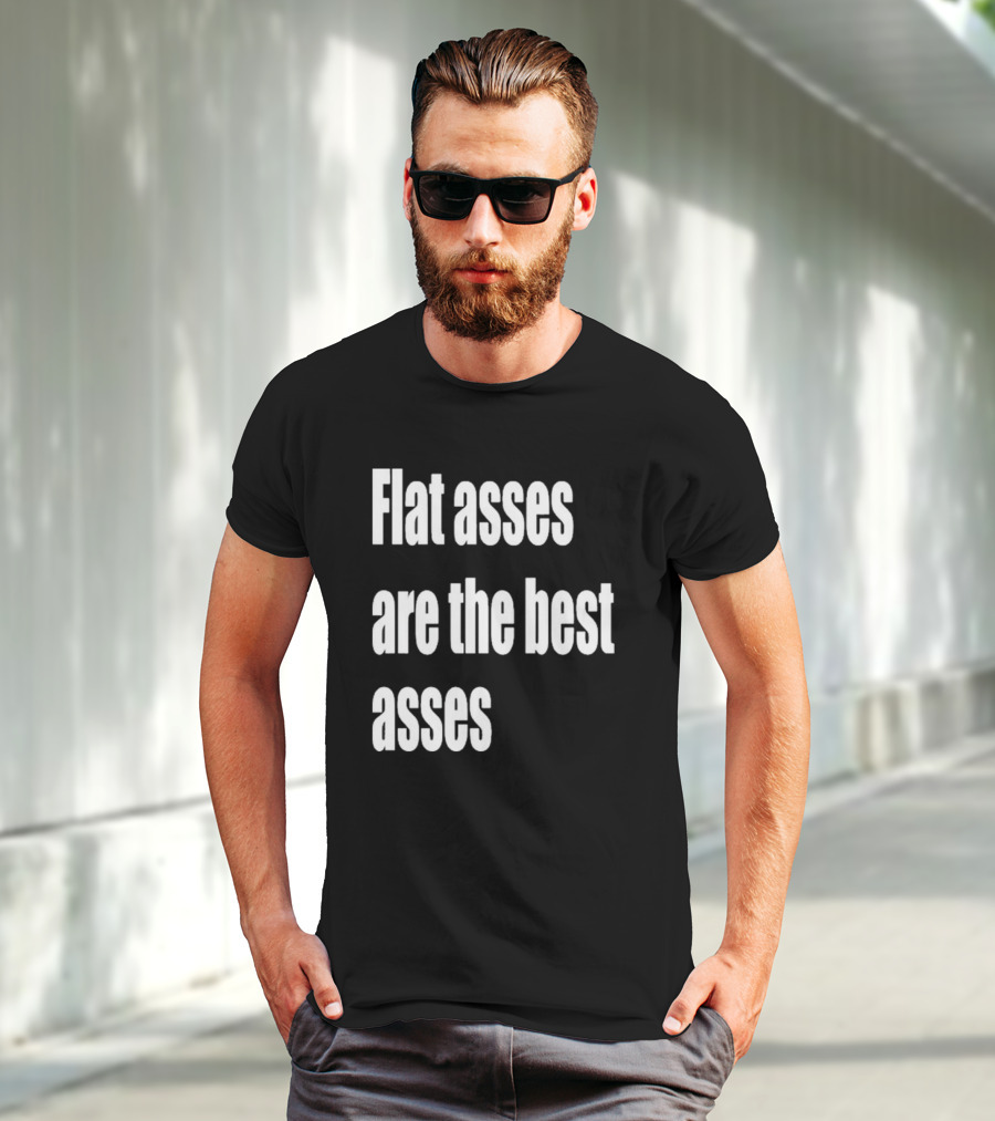 Flat Asses Are The Best Asses Rocky Toonzies T-Shirt