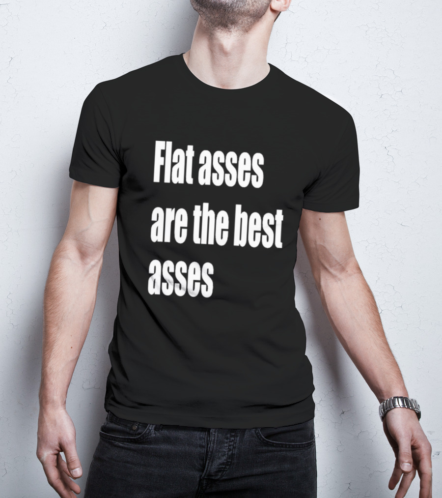 Flat Asses Are The Best Asses Rocky Toonzies T-Shirt