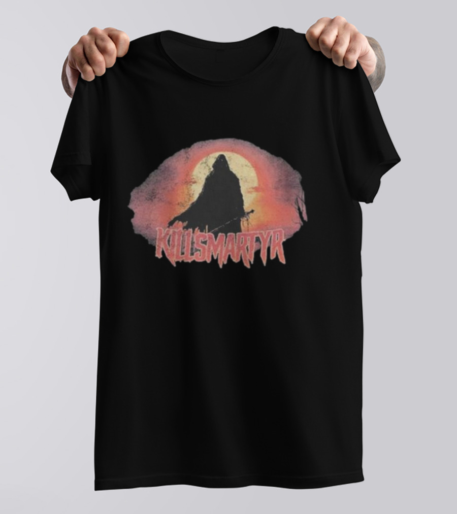 Killsmartyr Reaper Sunset Vintage Grim T-Shirt