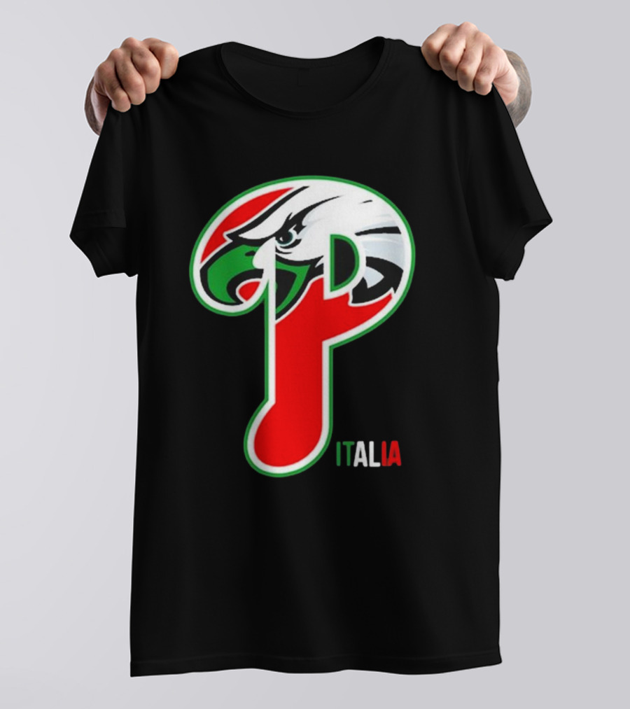 Matt Patricia Philadelphia Eagles Phillies P Italia T-Shirt