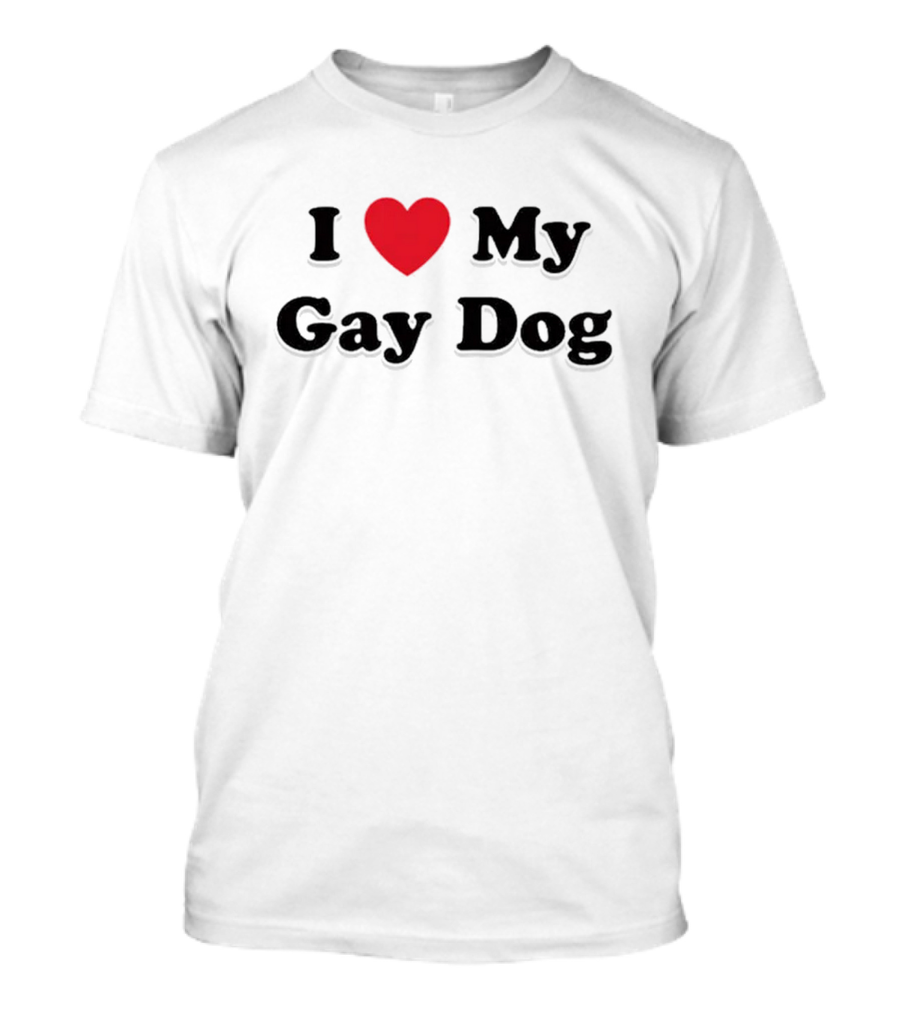 I Heart My Gay Dog T-Shirt