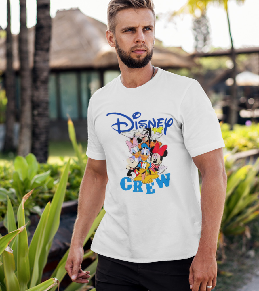 Disney Crew Mickey And Friends Group T-Shirt
