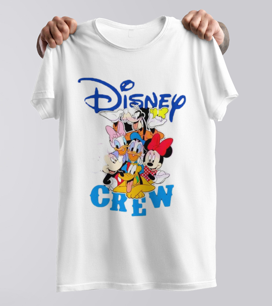 Disney Crew Mickey And Friends Group T-Shirt