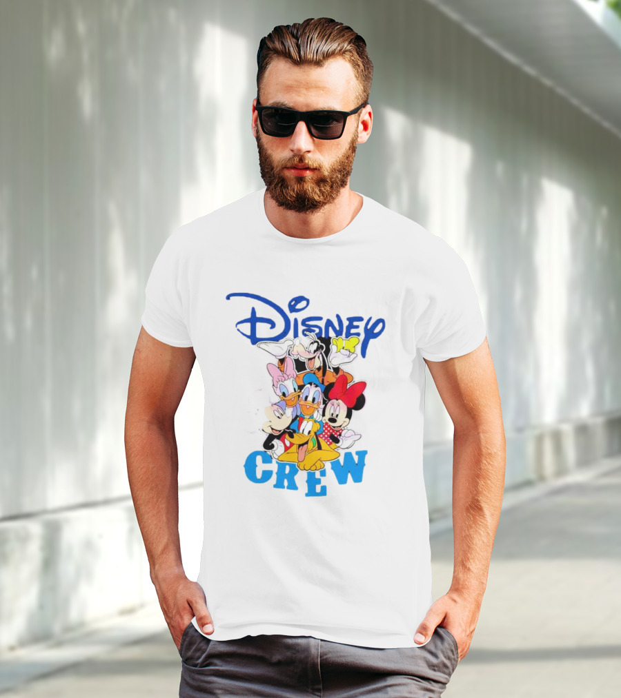 Disney Crew Mickey And Friends Group T-Shirt