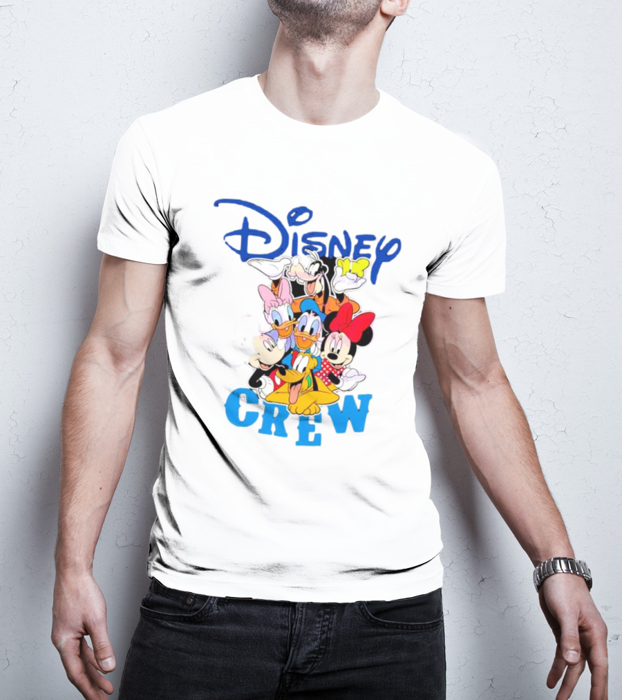 Disney Crew Mickey And Friends Group T-Shirt