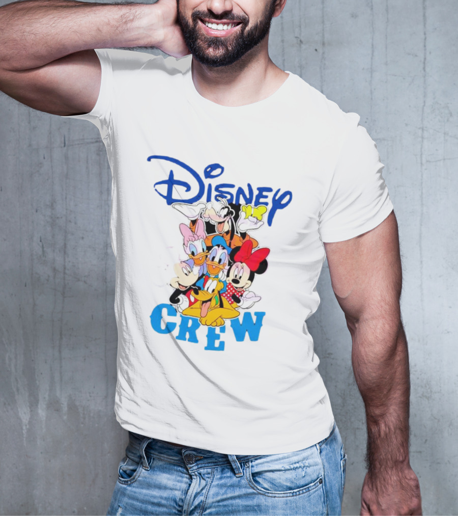 Disney Crew Mickey And Friends Group T-Shirt