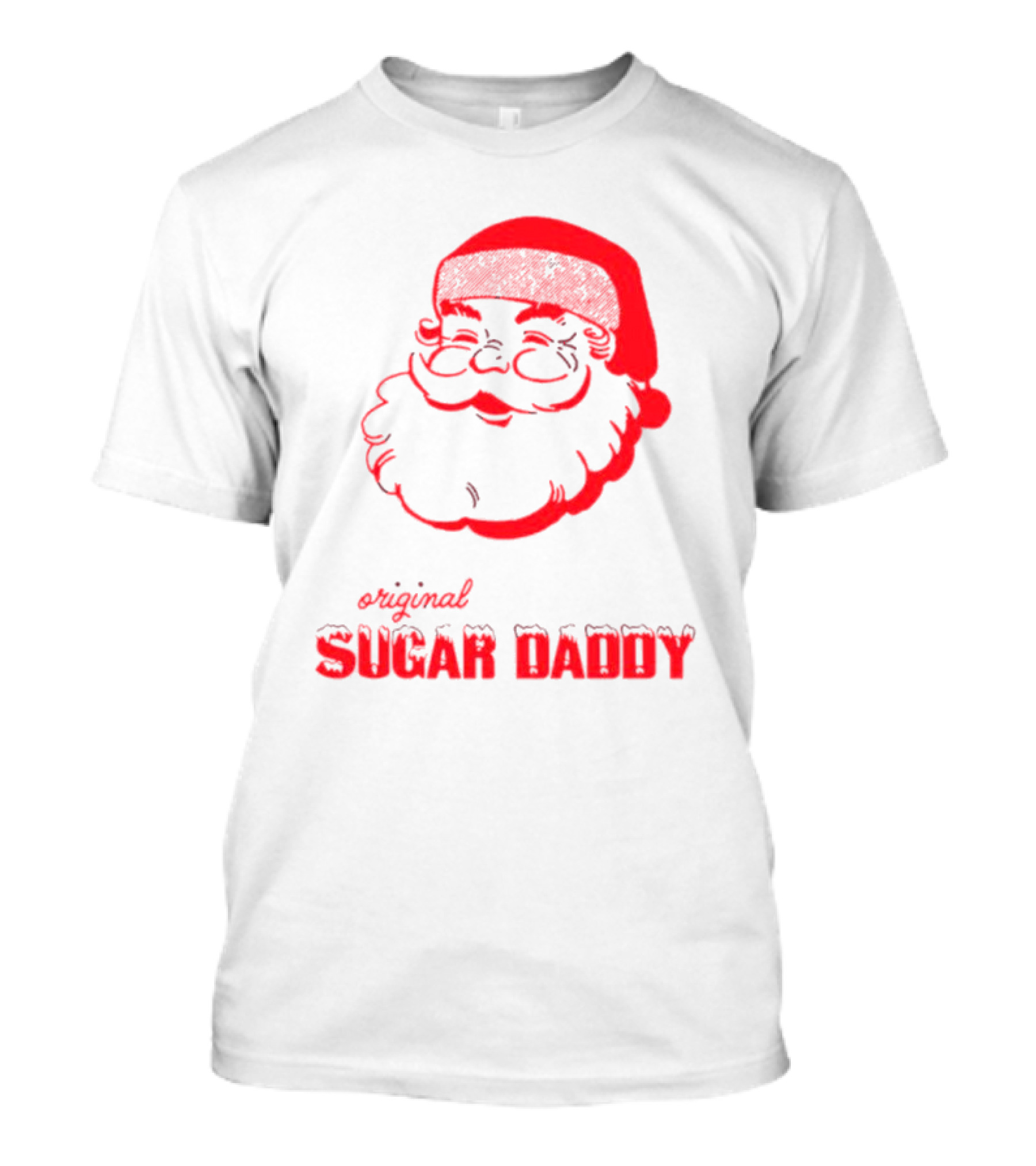 Original Sugar Daddy Santa Christmas T-Shirt