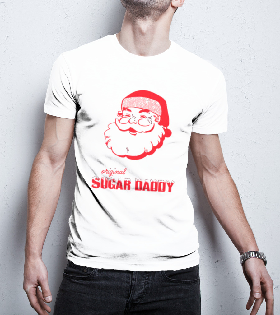 Original Sugar Daddy Santa Christmas T-Shirt