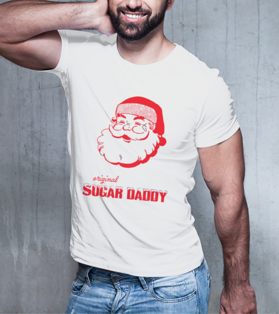 Original Sugar Daddy Santa Christmas T-Shirt