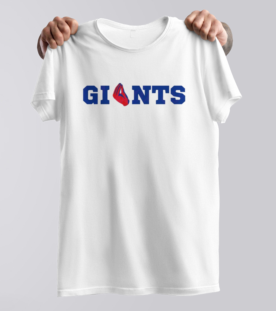 Tommy Devito Hand Gesture New York Giants NFL T-Shirt