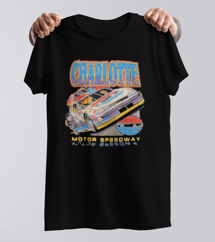 Charlotte Motor Speedway Racing Car T-Shirt