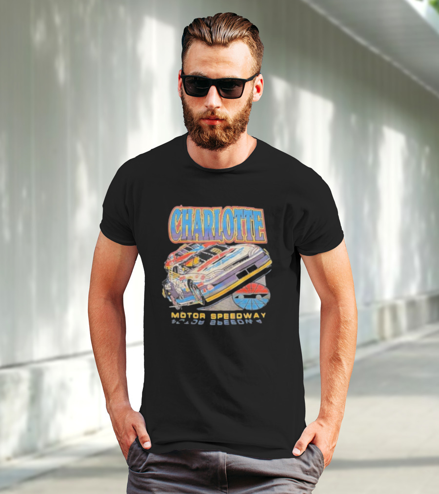 Charlotte Motor Speedway Racing Car T-Shirt
