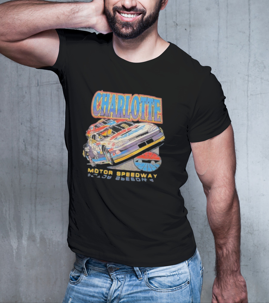 Charlotte Motor Speedway Racing Car T-Shirt