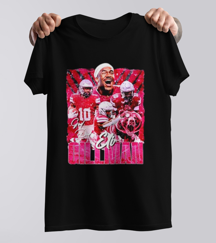 Gillman God Efo Heavyweight Premium Vintage Football T-Shirt