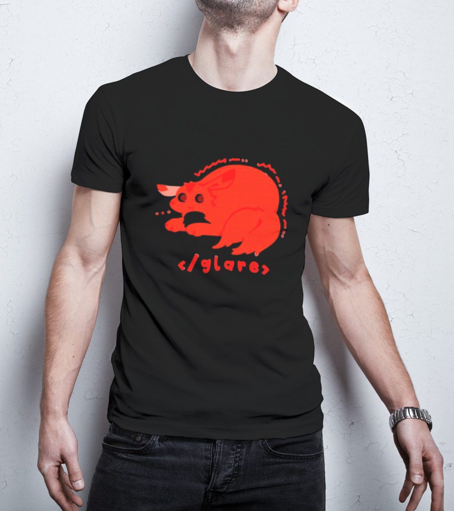 Glare Pokemon Red Coding Creature T-Shirt