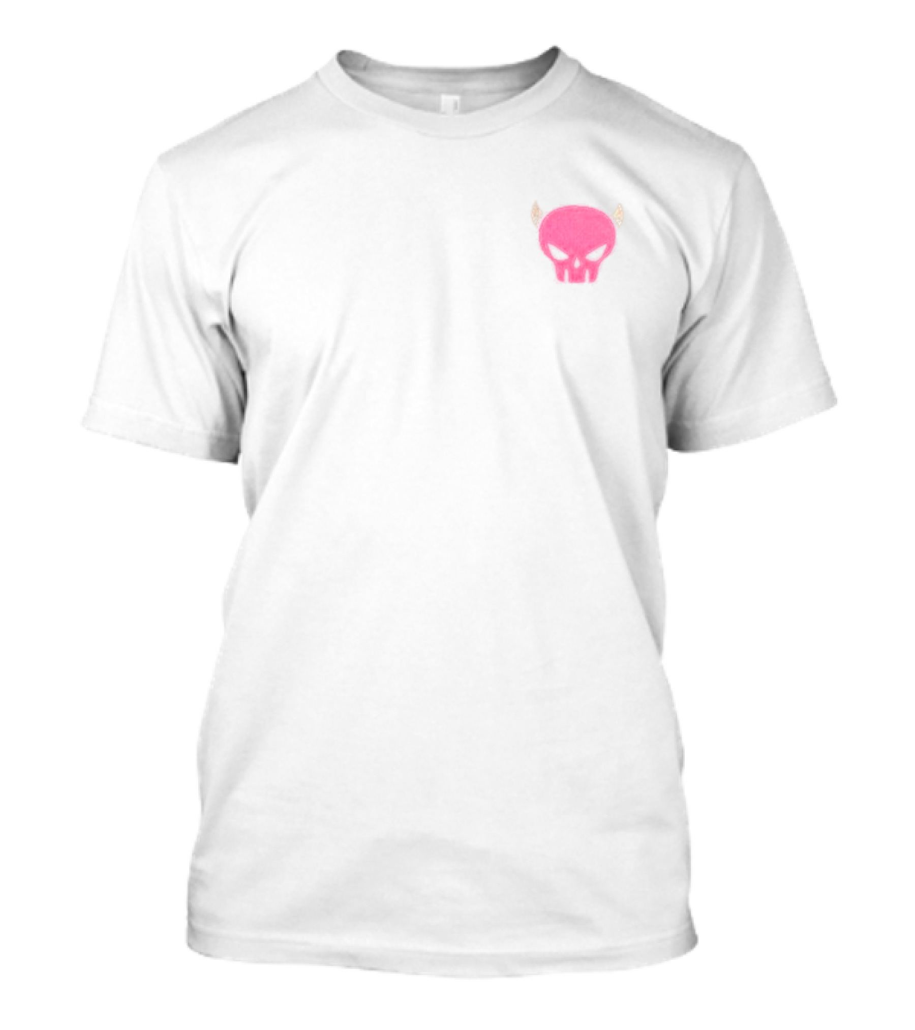 Ironmouse Pink Devil Skull T-Shirt