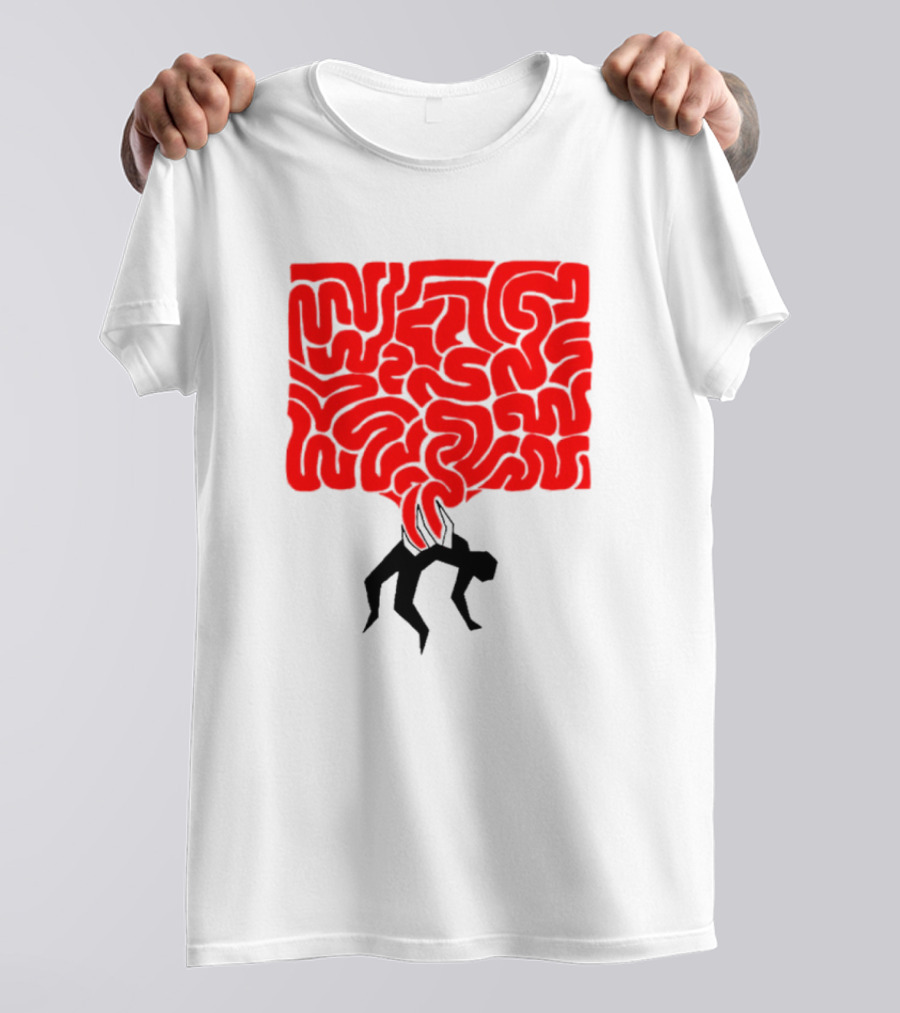 My Body Betrayed Me Red Maze Burden T-Shirt
