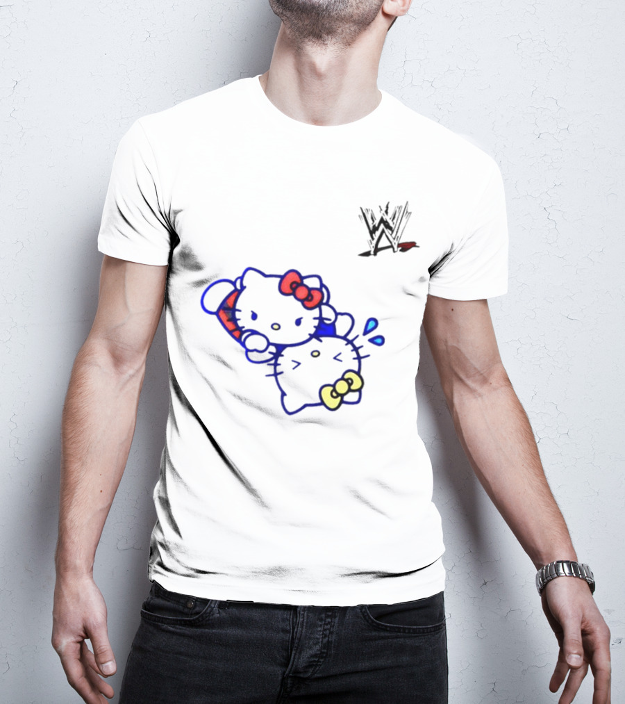 WWE Hello Kitty Wrestling Match T-Shirt
