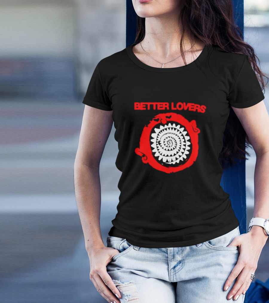 Better Lovers Spiralth Red Spiral T-Shirt