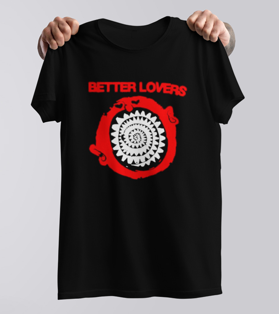 Better Lovers Spiralth Red Spiral T-Shirt