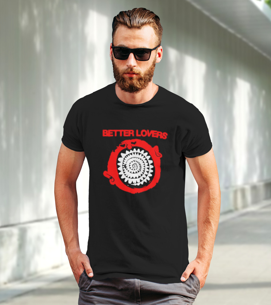 Better Lovers Spiralth Red Spiral T-Shirt