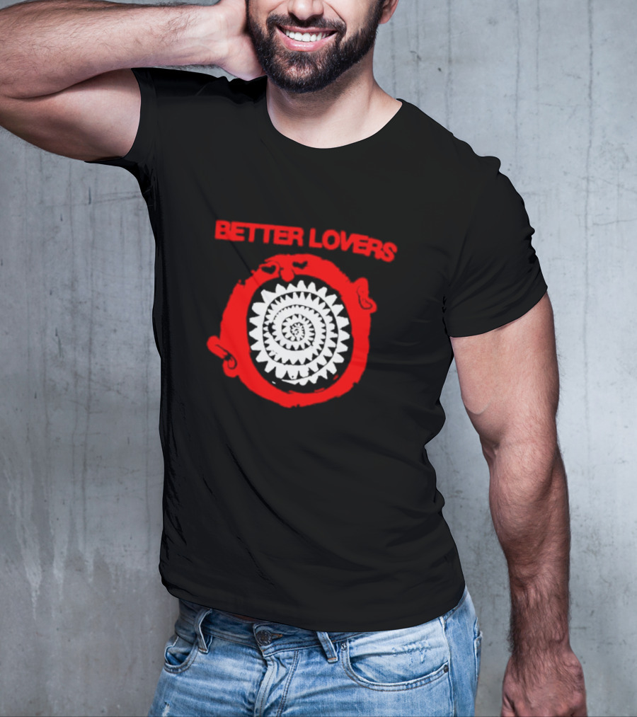 Better Lovers Spiralth Red Spiral T-Shirt
