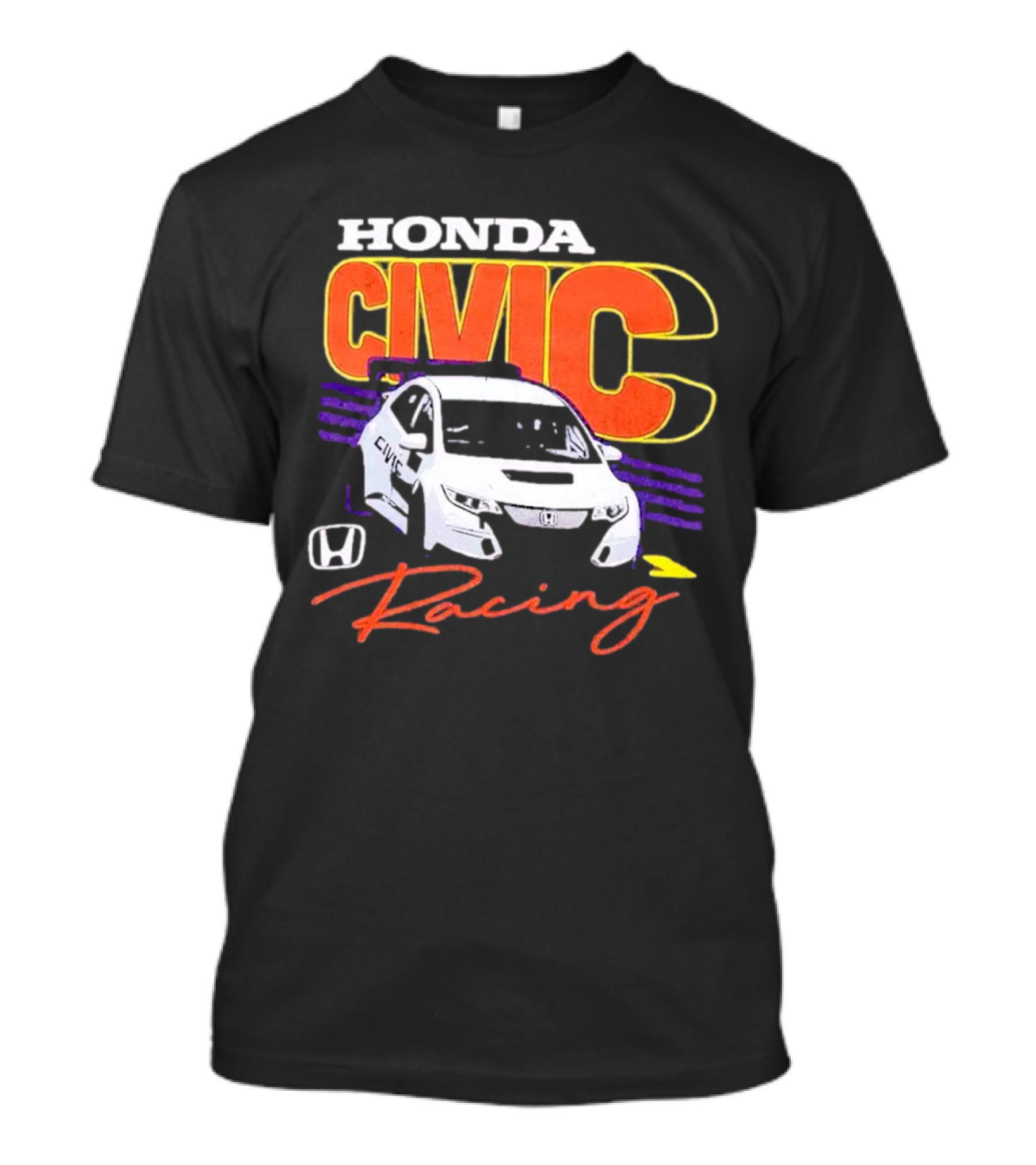 Honda Civic Racing Racecar T-Shirt