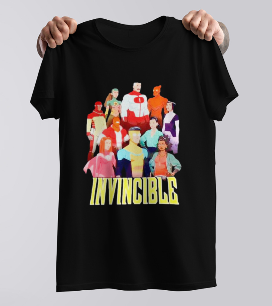 Invincible Characters Group Ensemble T-Shirt
