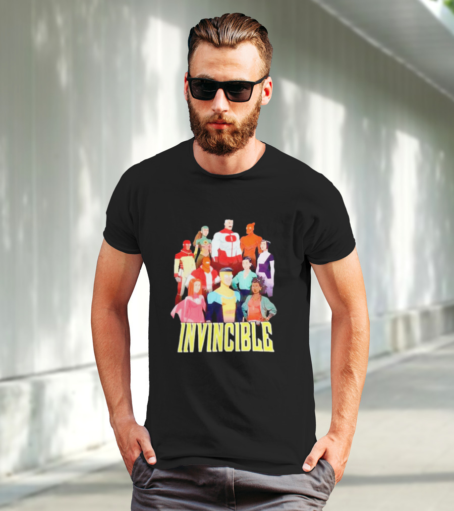 Invincible Characters Group Ensemble T-Shirt