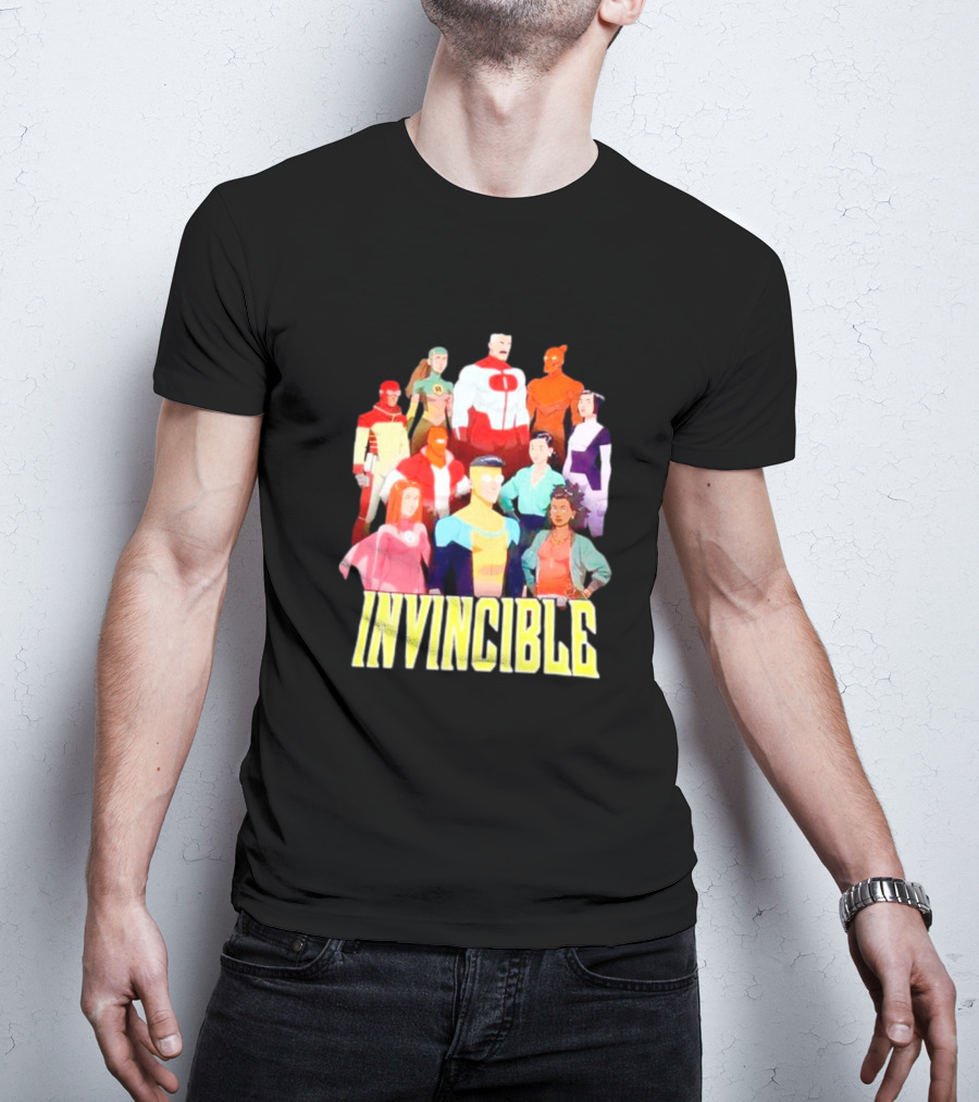 Invincible Characters Group Ensemble T-Shirt