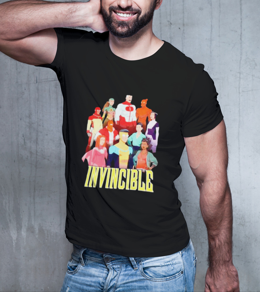 Invincible Characters Group Ensemble T-Shirt