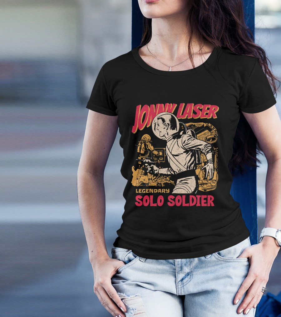 JONNY LASER LEGENDARY SOLO SOLDIER T-Shirt