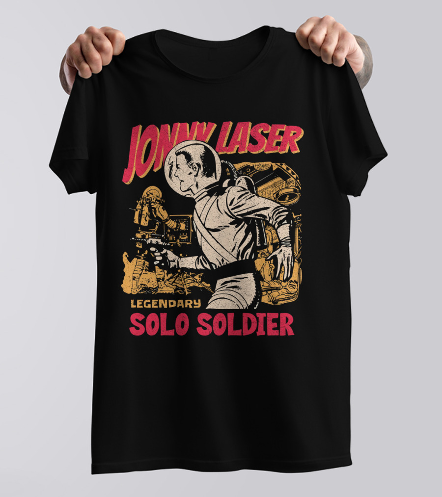 JONNY LASER LEGENDARY SOLO SOLDIER T-Shirt