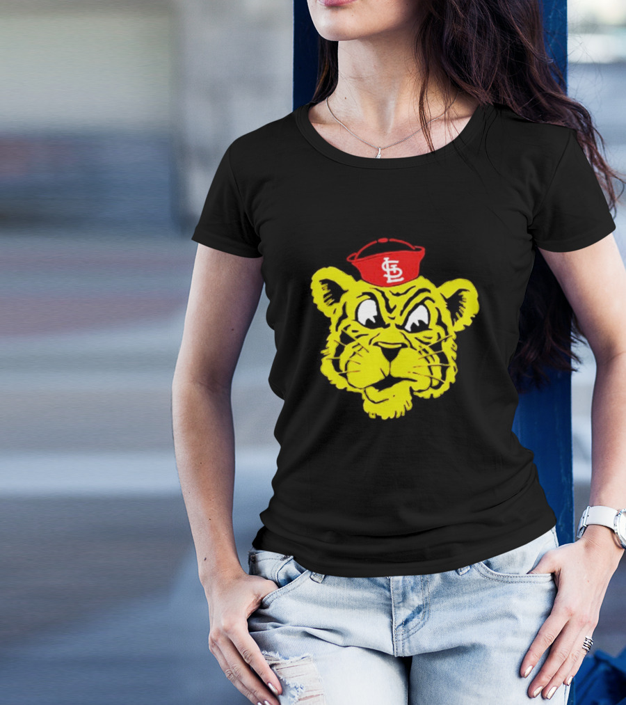 STL Hat Worn By Mizzou Tiger Drawing T-Shirt