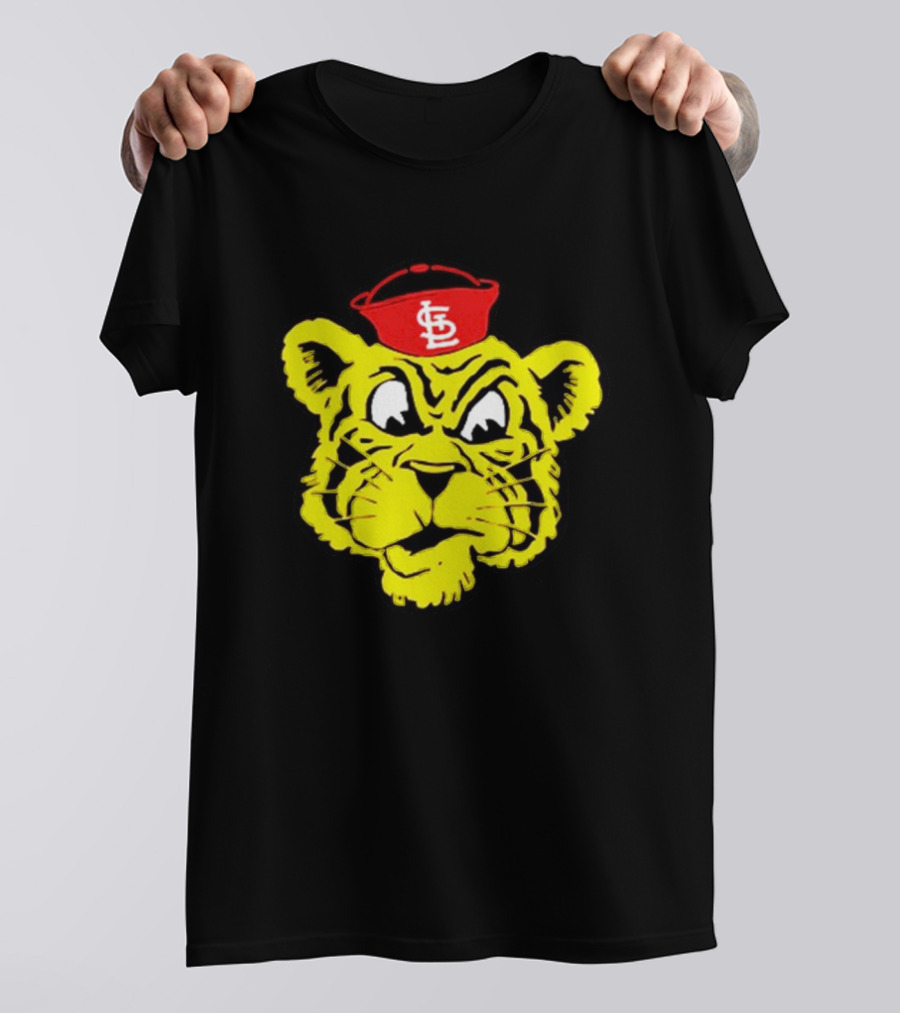 STL Hat Worn By Mizzou Tiger Drawing T-Shirt