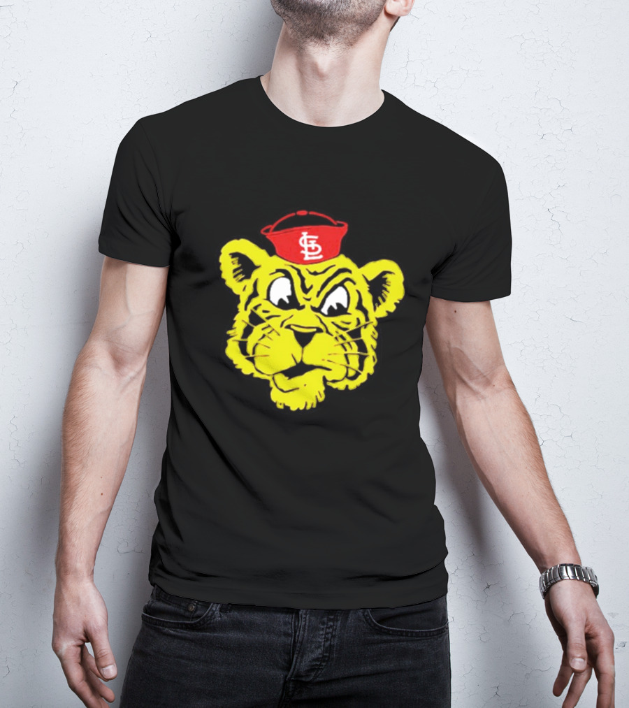 STL Hat Worn By Mizzou Tiger Drawing T-Shirt