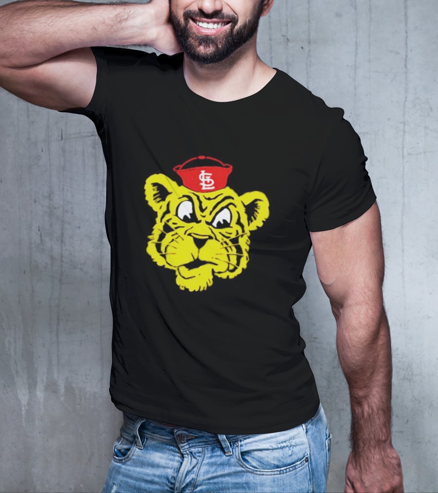 STL Hat Worn By Mizzou Tiger Drawing T-Shirt