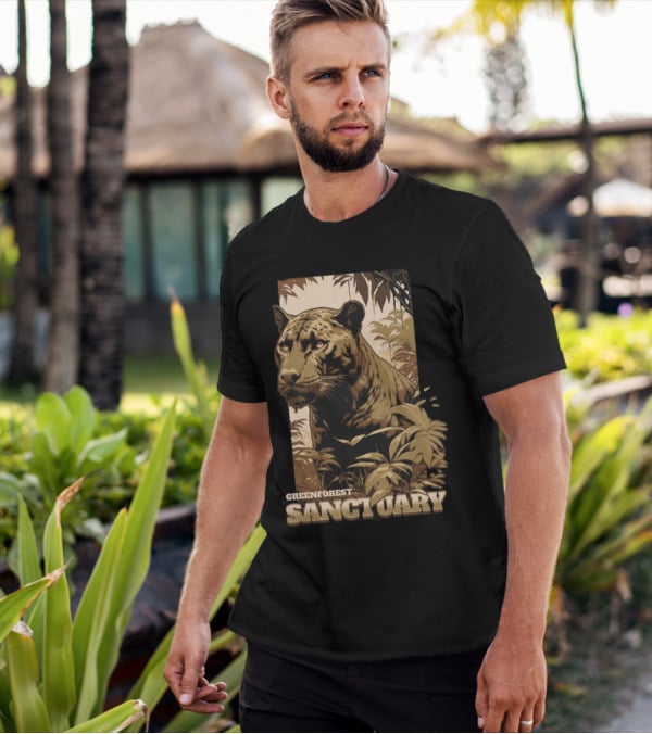 Greenforest Sanctuary Panther T-Shirt
