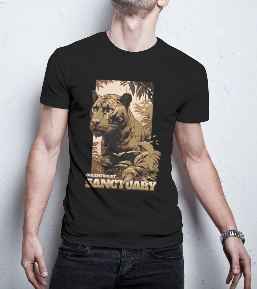 Greenforest Sanctuary Panther T-Shirt