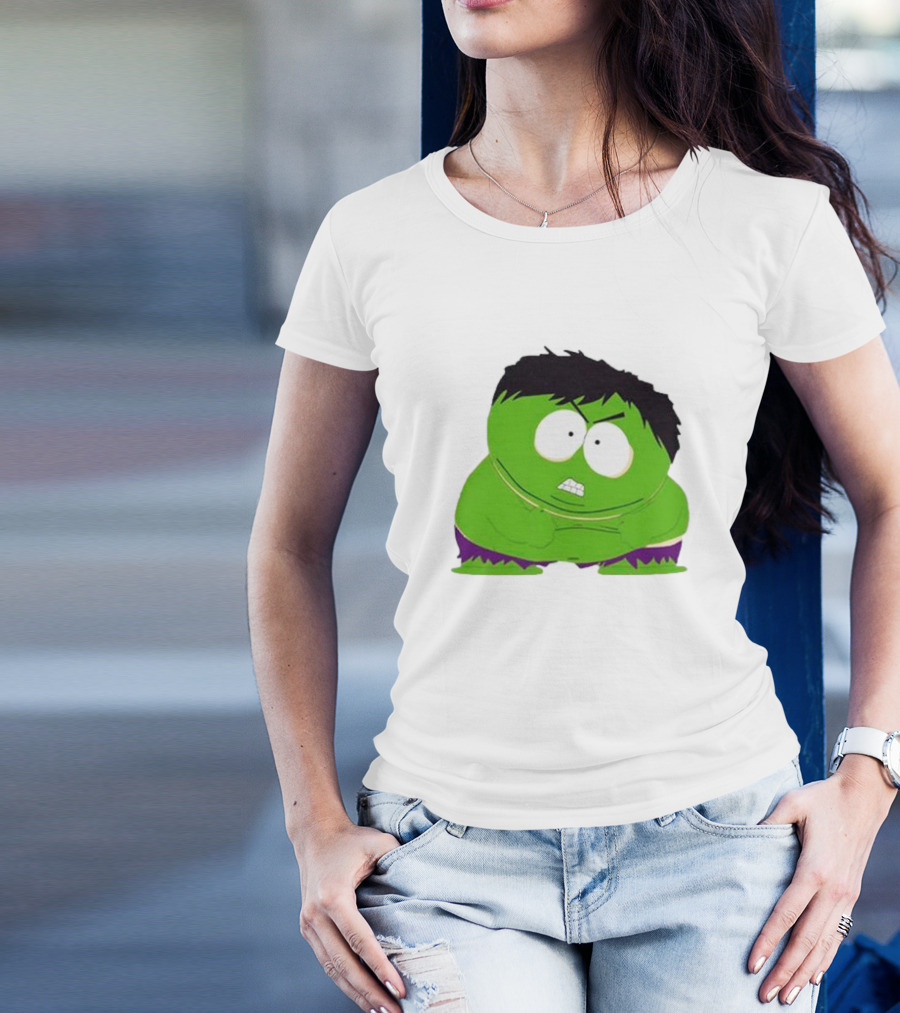 South Park Hulk Crossover Character Mashup T-Shirt