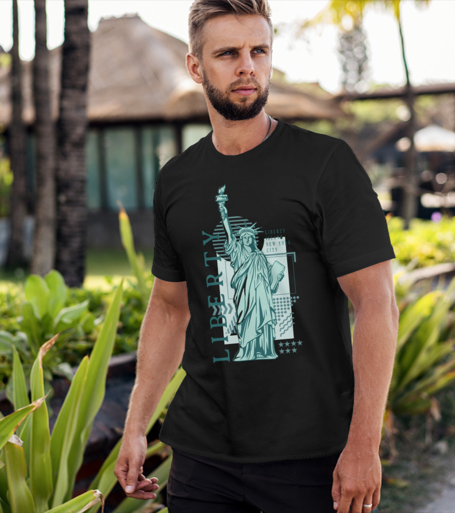 Liberty New York City Statue Of Liberty T-Shirt