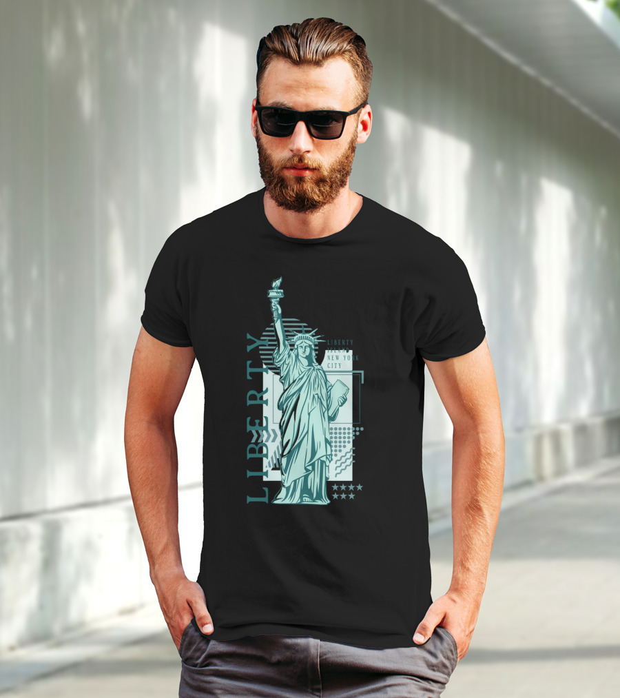 Liberty New York City Statue Of Liberty T-Shirt