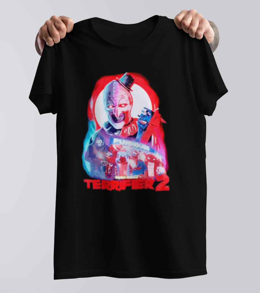 Terrifier 2 Clown Funhouse Compilation T-Shirt