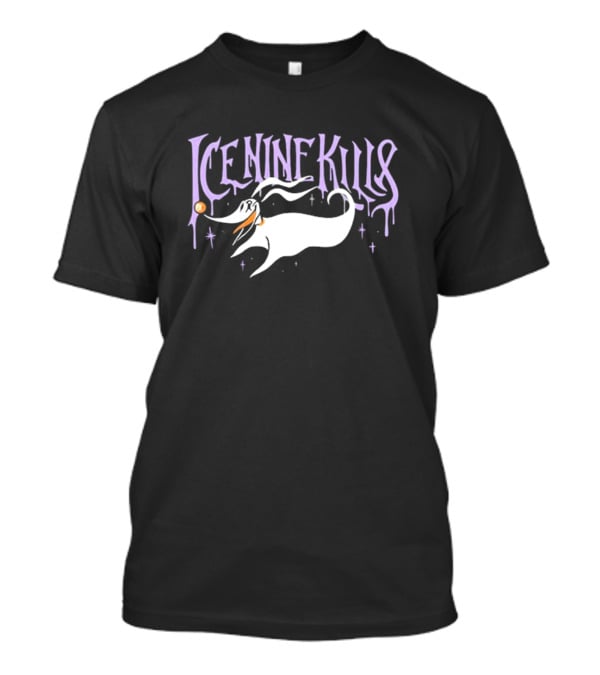 Ice Nine Kills Zero Floating Ghost Dog Halloween Mashup T-Shirt