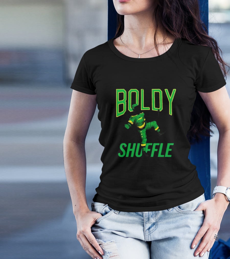 The Boldy Shuffle Minnesota Wild Hockey Player Moves T-Shirt